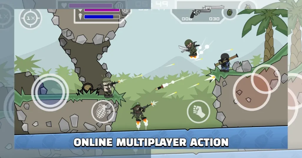 MINI MILITIA MOD APK Play Online Multiplayer Mode