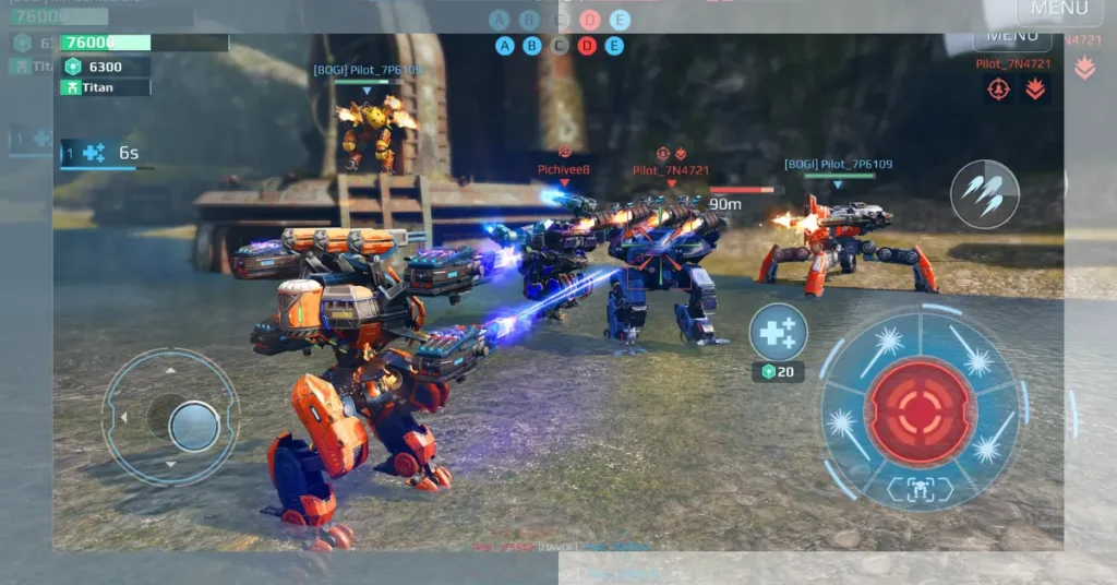 War Robots Apk Gameplay And Controls