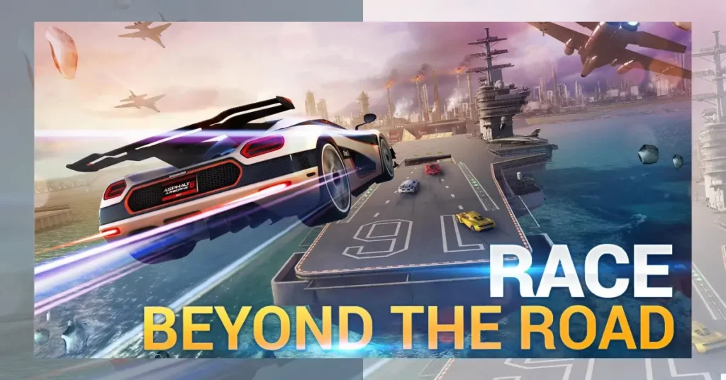 Asphalt 8 APK Exciting races and road tracks let you in amazing thrill ride.