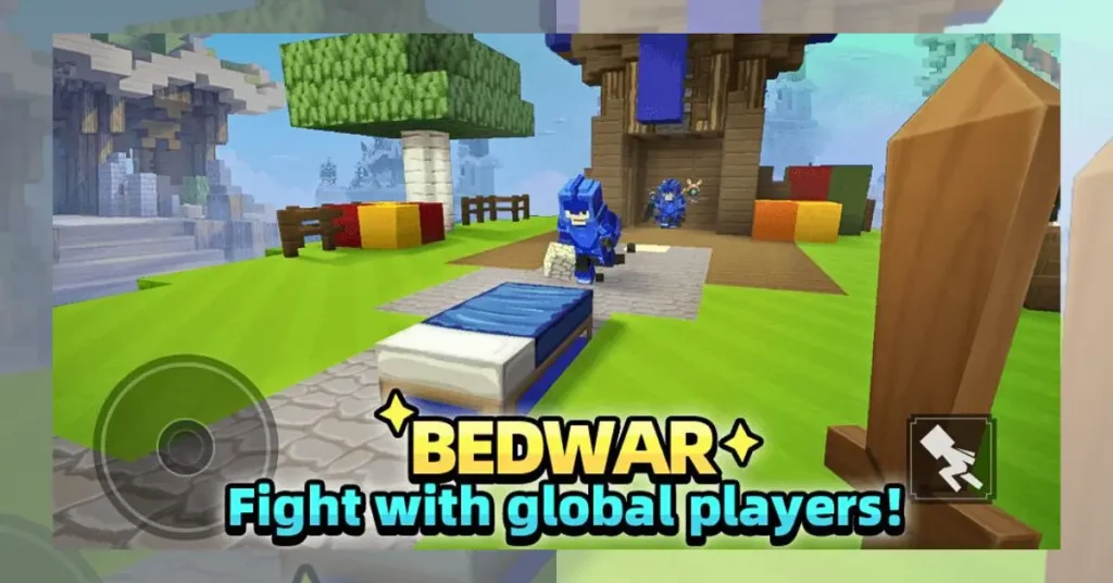 Blockman Go Mod Apk Menu, the most popular game modes is Bed Wars. In this mode, players can battle to protect their beds, collect loot resources, and defeat their opponents.