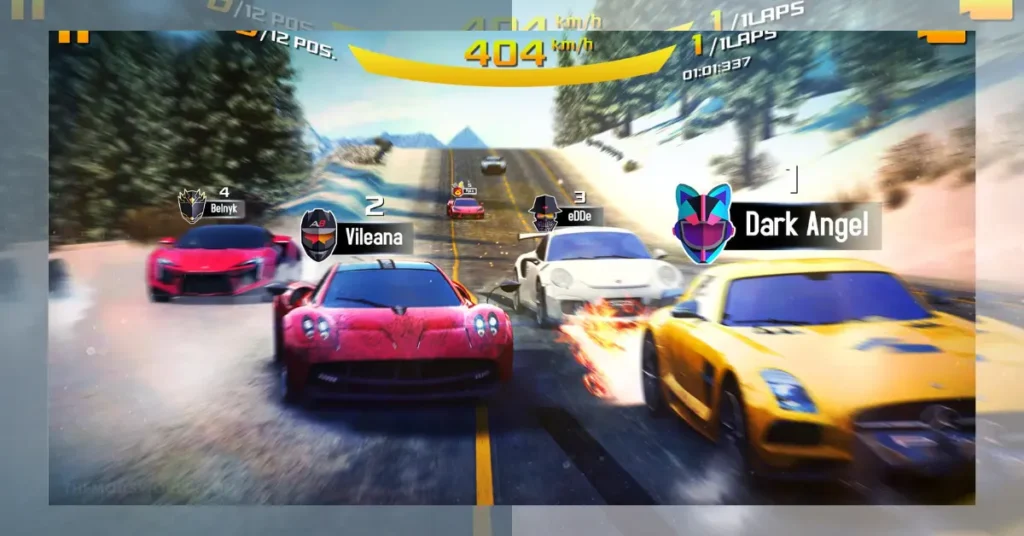 Asphalt 8 Apk amazing 3D gameplay and controls