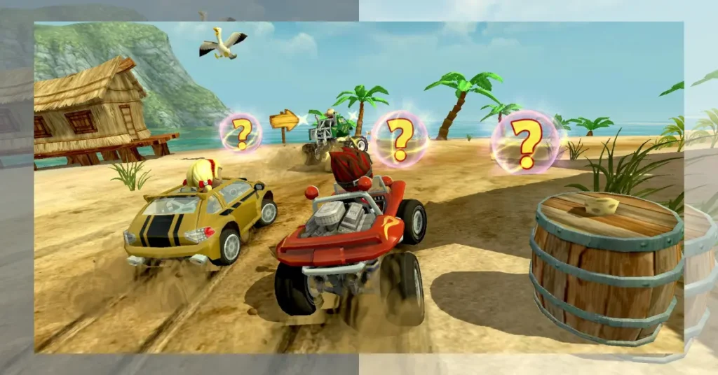 Beach Buggy Racing Apk, each Buggy Racing Mod Apk provides 6 different modes with 12 amazing tracks for you to explore.