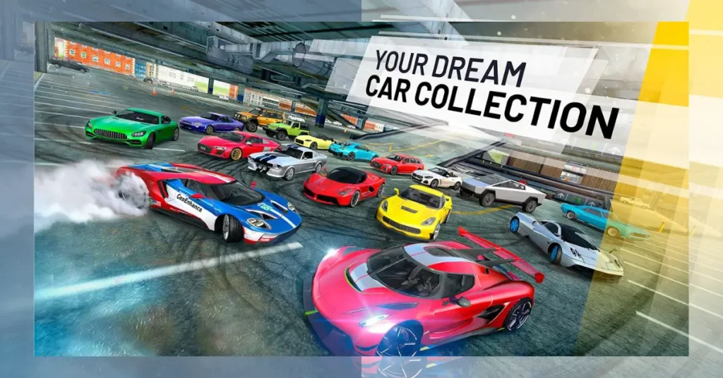 Extreme Car Driving Simulator APK cars collection